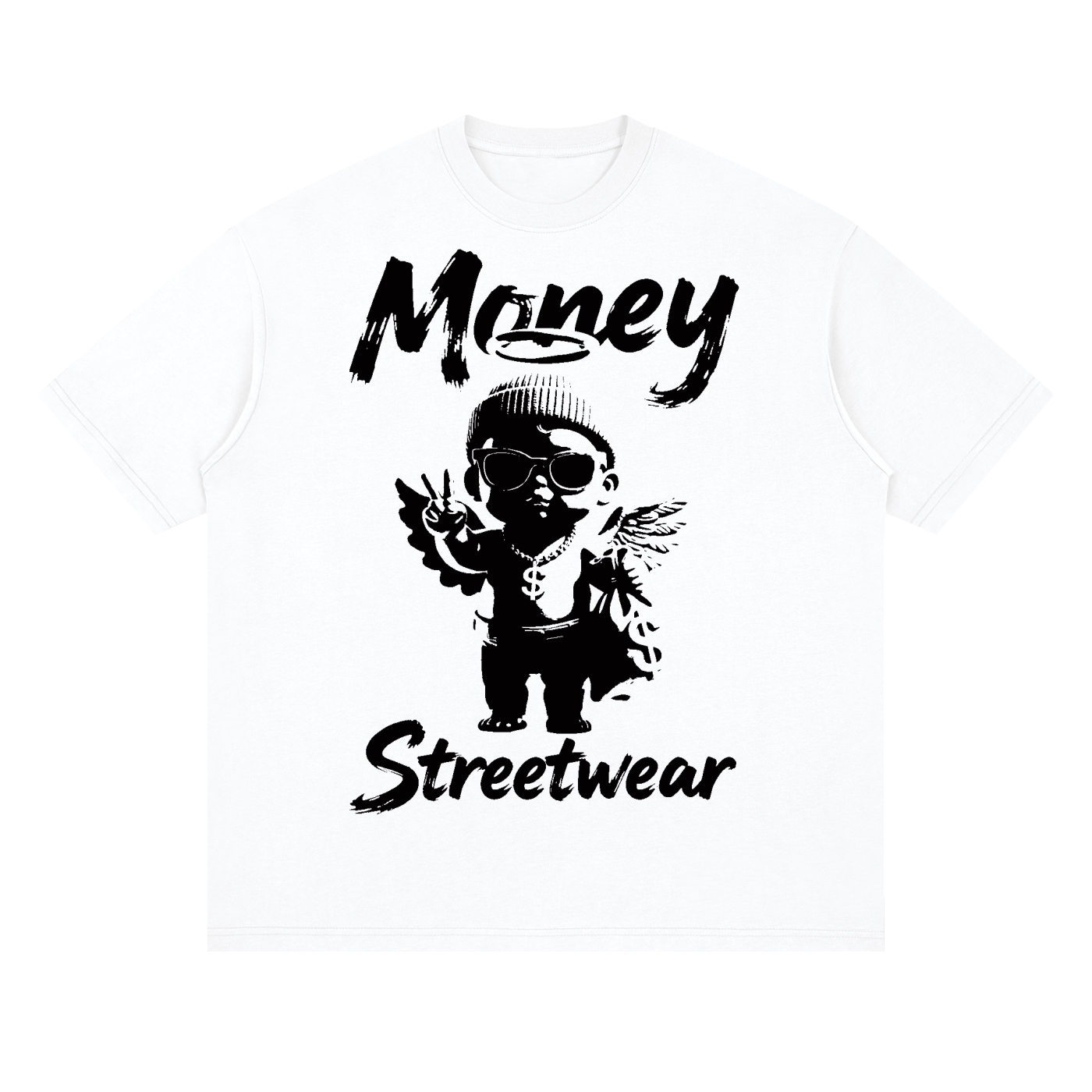 Streetwear Loose Drop Shoulder T-Shirt